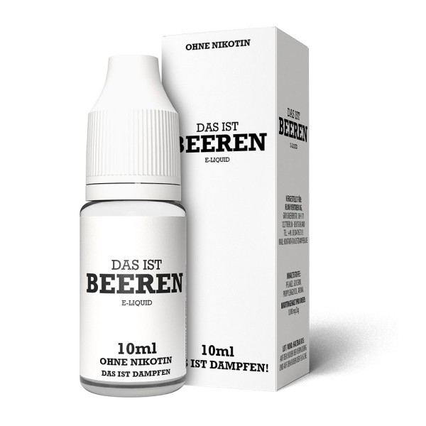 Das ist Dampfen! Beeren Liquid 0 mg/ml