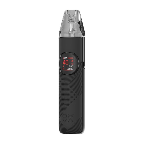 OXVA NeXLIM 2 E-Zigarette Beispielbild Display Black Leather