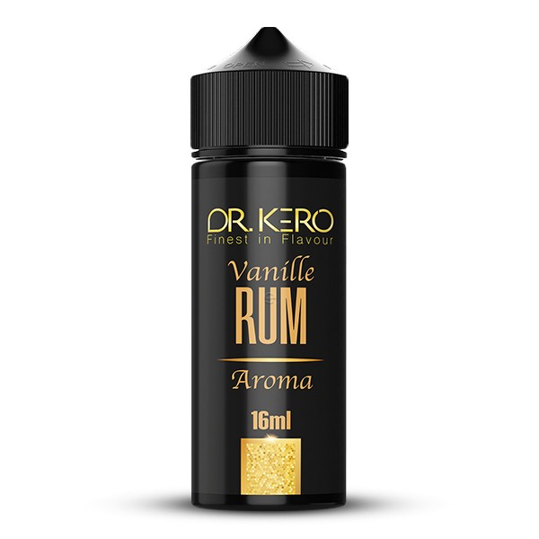 Dr. Kero Longfill Aroma Vanille Rum Flasche