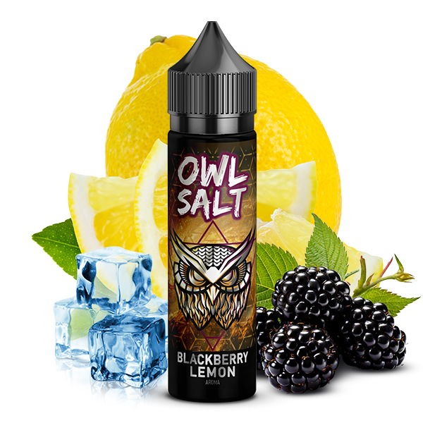 Blackberry Lemon Longfill Aroma OWL Salt Geschmack