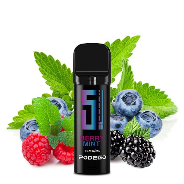 Berry Mint Prefilled Pod 5EL Pod2Go 16 mg/ml