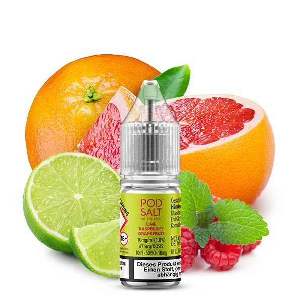 Lime Raspberry Grapefruit Nikotinsalz Liquid Pod Salt Xtra Geschmack