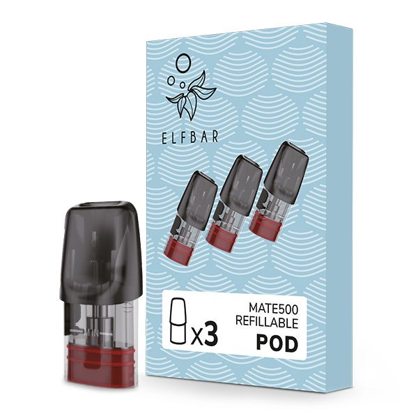 Leer-Pod zum Befüllen Elf Bar Mate500 P1