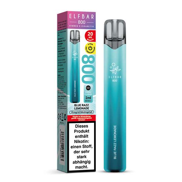 melatonin vape stick Elfbar 800 - Blue Razz Lemonade - Vape main image 1