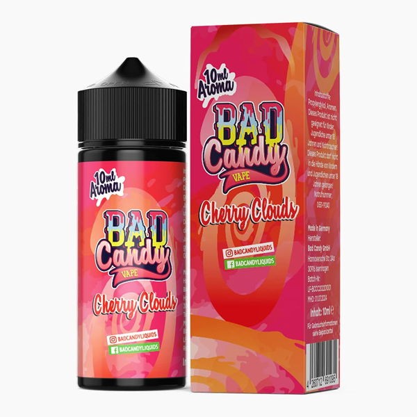 Cherry Clouds Longfill Aroma Bad Candy Flasche Verpackung