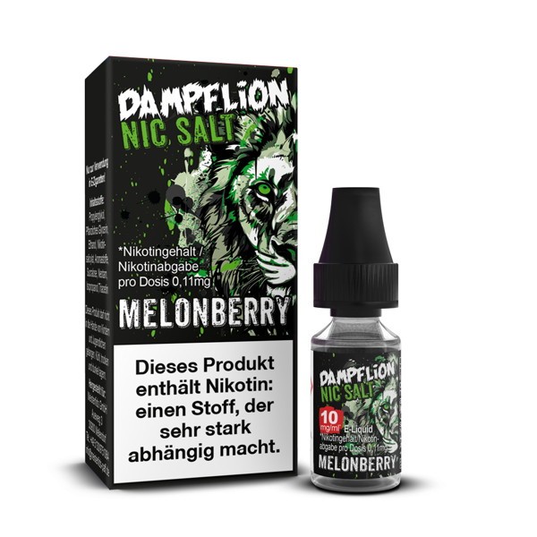 Melonberry Nikotinsalz Liquid Dampflion 10 mg/ml