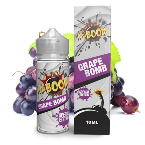 Grape Bomb 2020 Longfill Aroma 10 ml in 120 Flasche K-Boom Special Edition