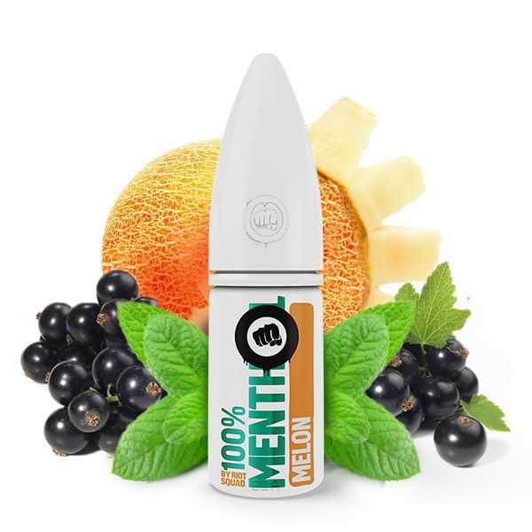 Melon Hybrid Nikotinsalz Liquid Riot Salt 100% Menthol