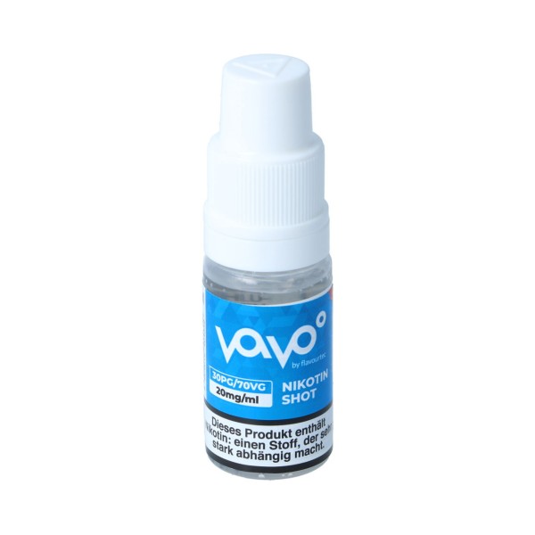 Nikotin Shot 20 mg/ml Vavo 70VG/30PG