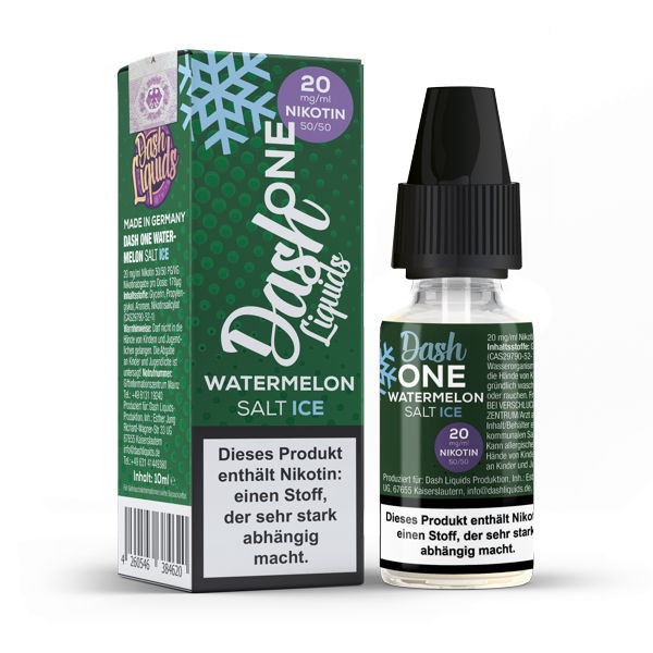 Watermelon Ice Nikotinsalz Liquid Dash One 10 oder 20 mg/ml Nikotion