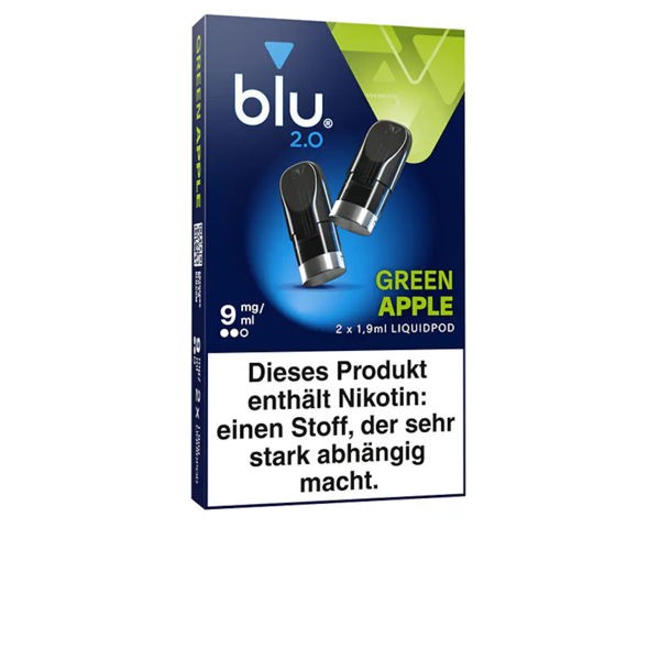 myblu BLU 2.0 Green Apple Liquidpods 9 mg/ml