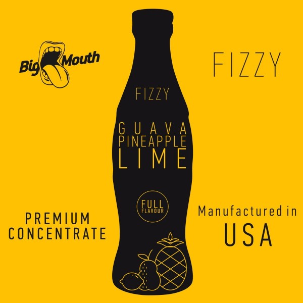 Guava | Pineapple | Lime Aroma Fizzy Big Mouth