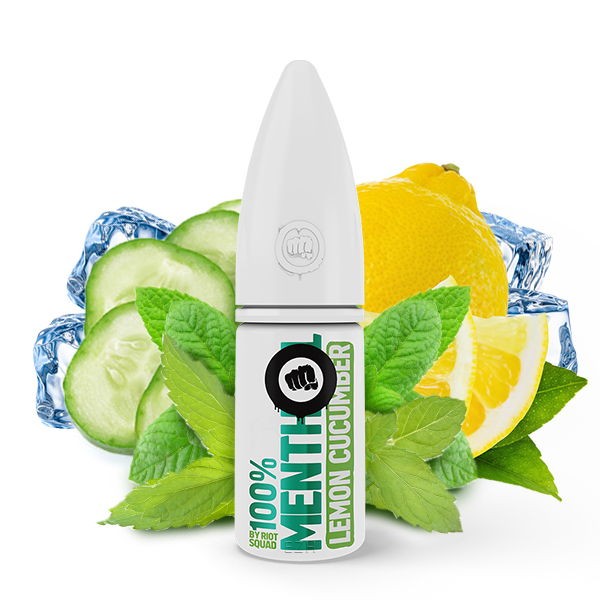 Lemon Cucumber Hybrid Nikotinsalz Liquid Riot Salt 100% Menthol