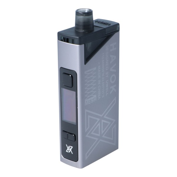 UWELL Havok V1 Pod Kit Silber Feuertaster