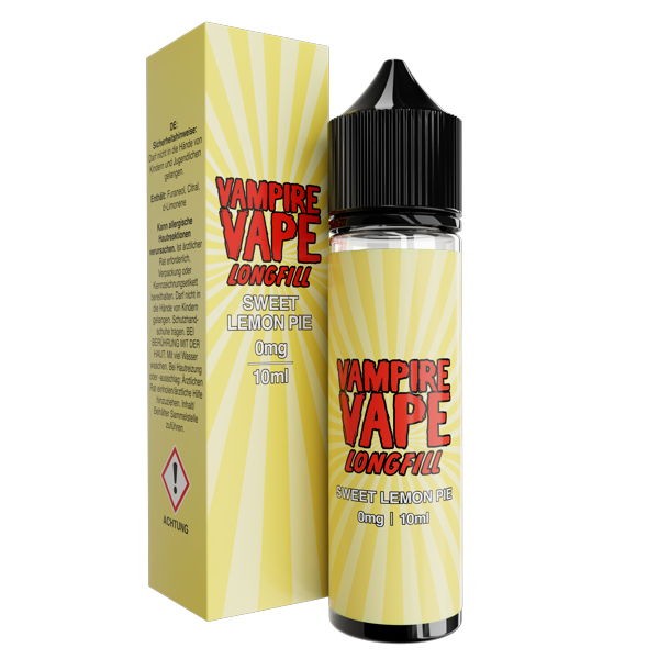 Vampire Vape Aroma Sweet Lemon Pie Longfill 10 ml Flasche