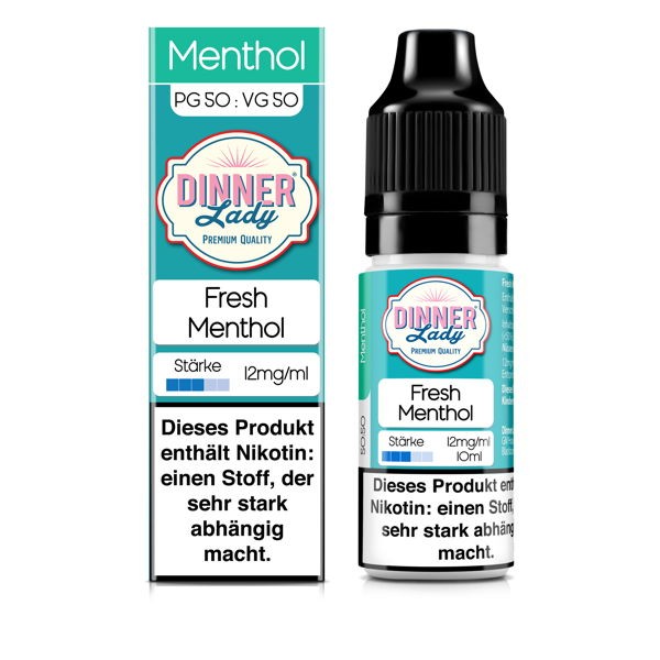 Fresh Menthol Liquid DINNER Lady 12 mg/ml
