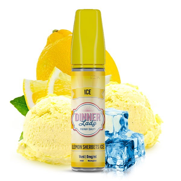 Lemon Sherbets ICE Longfill Aroma DINNER Lady 14 ml Geschmack