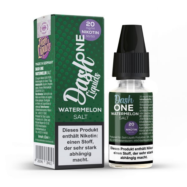 Watermelon Nikotinsalz Liquid Dash One 10 oder 20 mg/ml Nikotin