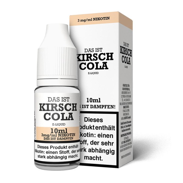 Kirsch Cola Liquid Das ist Dampfen