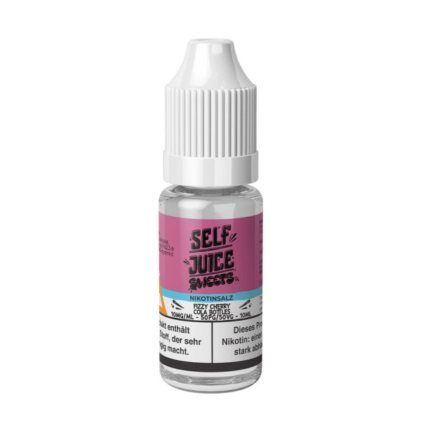 Fizzy Cherry Cola Bottles Nikotinsalz Liquid Self Juice Sweets Flasche 10 ml