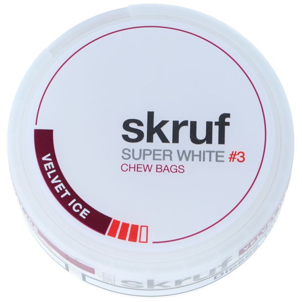 Velvet Ice Kautabak Skruf Super White #3