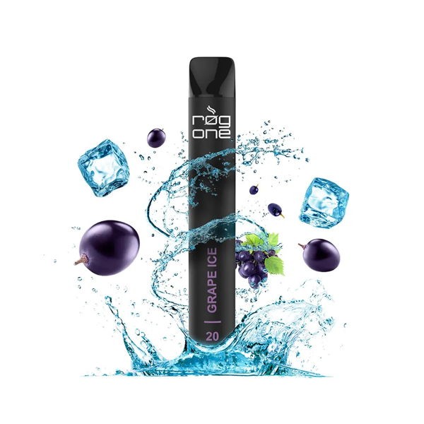 rog one Einweg E-Zigarette Grape Ice 20 mg/ml