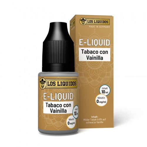 Tobaco con Vainilla Liquid Los Liquidos