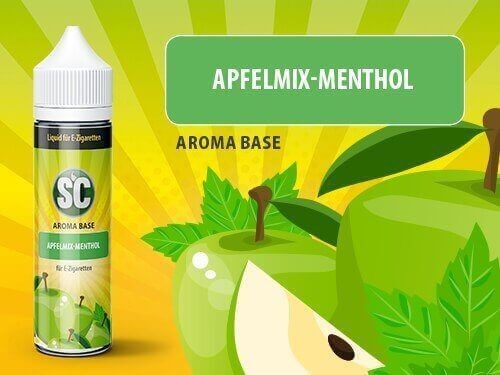 Apfelmix-Menthol Shortfill Aroma Base SC Liquid