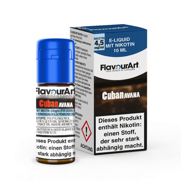 Cuban Avana Liquid FlavourArt 4,5 mg/ml