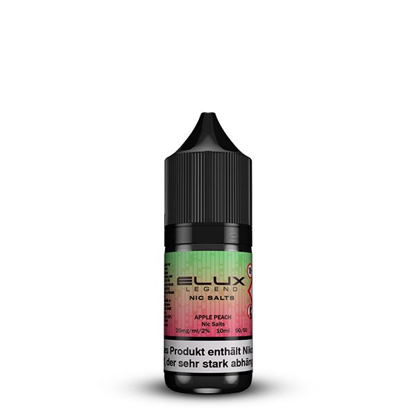 Apple Peach Nikotinsalz Liquid ELUX Legend Flasche