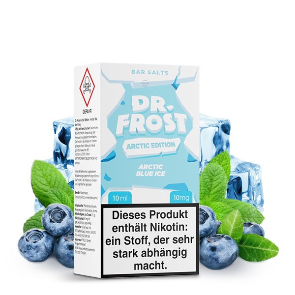 Dr. Frost Arctic Edition Blue Ice Nikotinsalz Liquid 10 mg/ml Geschmack
