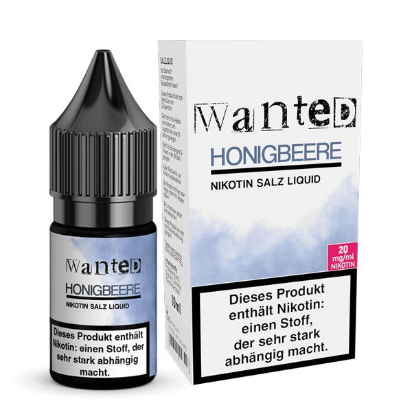 Honigbeere Nikotinsalz Liquid Wanted 20 mg/ml
