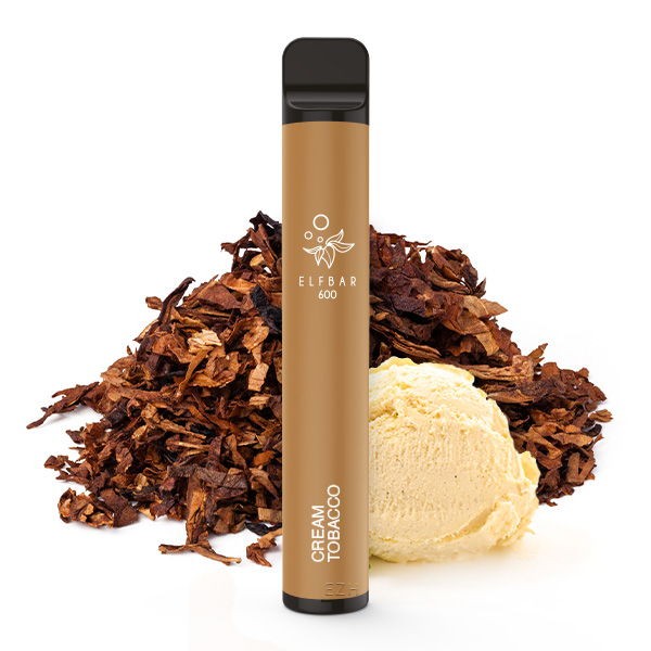 Elf Bar 600 Disposable E-Zigarette Cream Tobacco