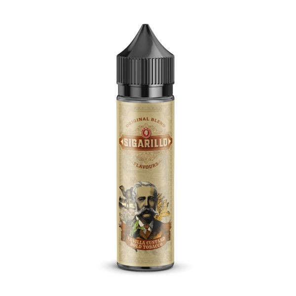 Vanilla Custard Bold Tobacco Longfill Aroma Sigarillo Flasche