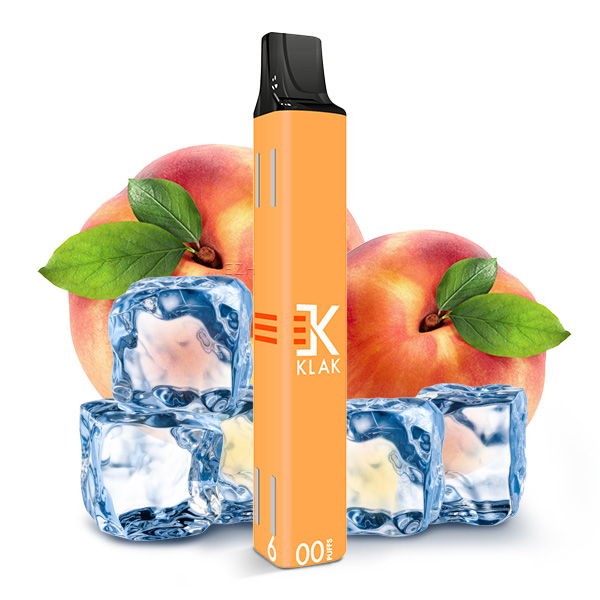 Klik Klak Einweg E-Zigarette Peach Ice Beispiel