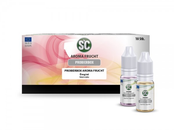 Probierbox Frucht SC Liquid
