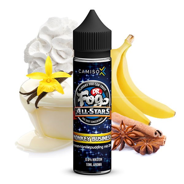 Monkey Business Aroma Dr. Fog All-Stars Geschmack