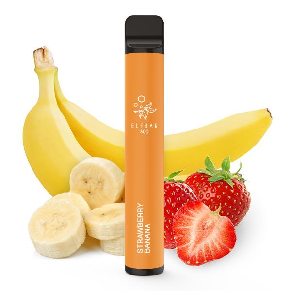 Elf Bar 600 Disposable E-Zigarette Strawberry Banana