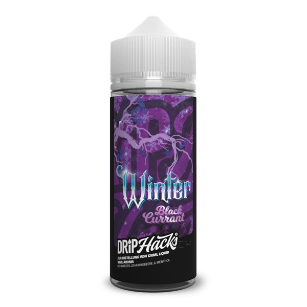 Drip Hacks Blackcurrant Winter Longfill Aroma 10 ml Flasche