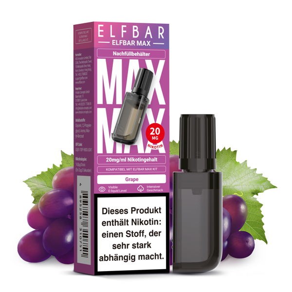 Grape Prefilled Ersatz Pod Elf Bar MAX