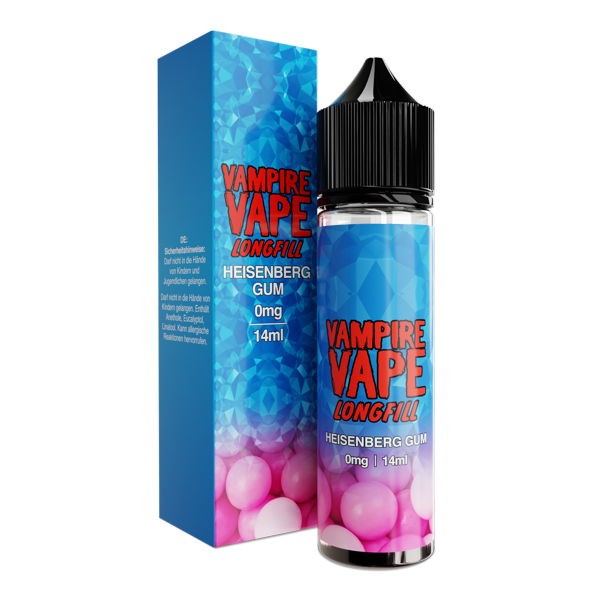 Heisenberg Gum Longfill Aroma Vampire Vape Verpackung