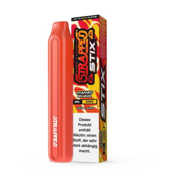 Strapped STIX Disposable E-Zigarette Mango Guava 20 mg/ml