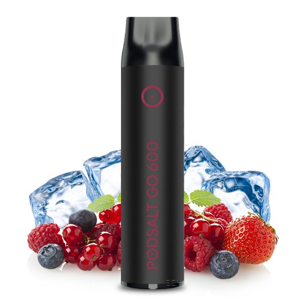 Pod Salt Go 600 Einweg E-Zigarette Mixed Berries Ice