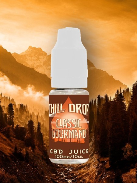 Gourmet Tobacco CBD Liquid Chill Drop