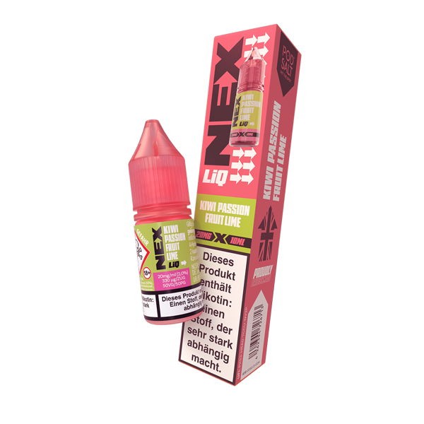 Kiwi Passionfruit Lime Nikotinsalz Liquid Pod Salt NexLiq 20mg