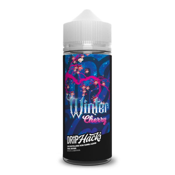Cherry Winter Longfill Aroma Drip Hacks Flasche
