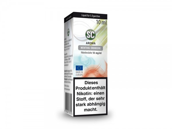 Menthol Erdbeere SC Liquid