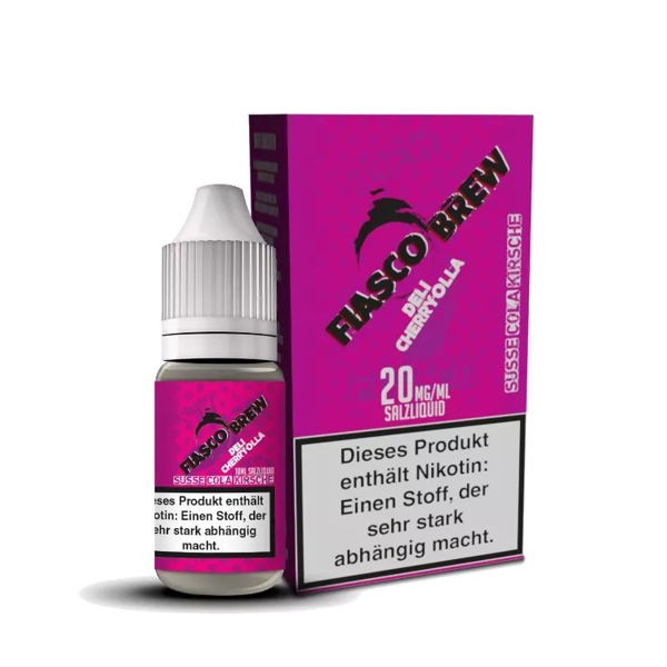 Deli Cherryolla Hybrid Nikotinsalz Liquid Fiasco Brew 20 mg/ml