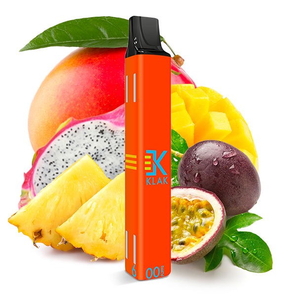 Klik Klak Einweg E-Zigarette Tropical Fruit Beispiel