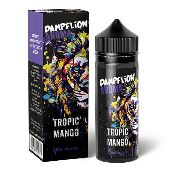 Tropic Mango Longfill Aroma Dampflion Intense FLasche